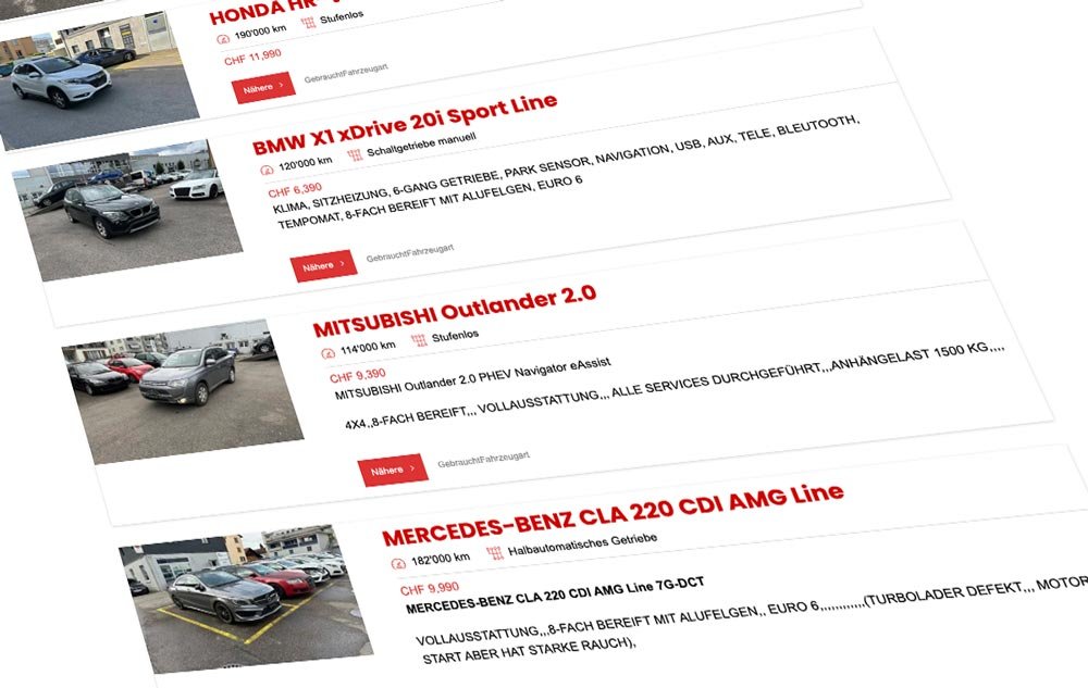 zertifiziertes Occasionsauto