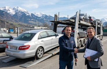 Auto für Export verkaufen in der Schweiz Auto export Schweiz Fahrzeugverkauf mit Transporter und Abholung Autoankauf Export Service