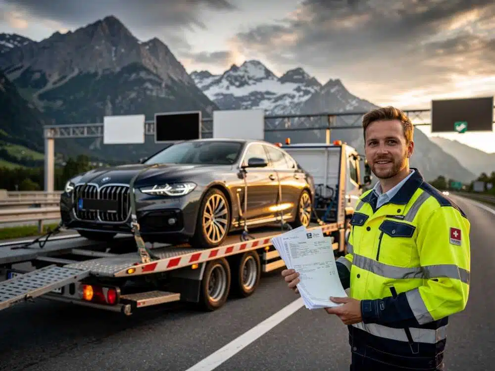 Vollständiger Leitfaden für den Export eines Fahrzeugs aus der Schweiz
